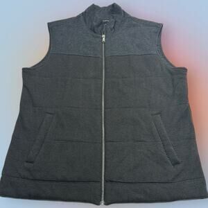 BANANA REPUBLIC Men’s Large Gray Jacket Vest